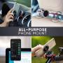 IMStick Multipurpose Magnetic Phone Mount - Revolutionary Phone Holder for Car, Bike and Home - Stable Magic Mount Phone Stand for Desk - Phone Grip with Wires - Stylish Design Bike Phone Mount