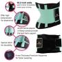 Bienergo Waist Trainer Belt for Women Men Waist Trimmer Weight Loss Sauna Sweat Workout Belt Slimming Body Shaper Exercise Back Support Sports Girdle Band Tummy Control Waist Cincher