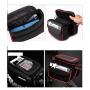 ZFF Bicycle Bag Front Beam Bag, Riding Equipment Saddle Bag Suitable for Mobile Phone 6.2 Inch Mobile Phone Bag Bicycle Accessories
