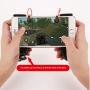 XBERSTAR 3 in 1 Mobile Phone Eat Chicken Game Handle Trigger Gamepad Fire Button Aim Key Controller for PUBG Rules of Survival