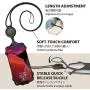 Universal Cell Phone Lanyard Case, Silicone Neck Strap Smartphone Case for iPhone 11 Pro Max XS XR X 8 7 6S Plus Samsung Galaxy S10 S9 S8 Note 10 9 Pixel 3 XL, Phone Tie Series (Black) Universal Cell Phone Lanyard Case, Silicone Neck Strap Smartphone Case for iPhone 11 Pro Max XS XR X 8 7 6S Plus Samsung Galaxy S10 S9 S8 Note 10 9 Pixel 3 XL, Phone Tie Series (Black)