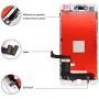 Compatible with iPhone 8 Plus Screen Replacement White, FFtopu LCD Display & Touch Screen Digitizer Frame Assembly Set with 3D Touch Free Repair Tool（5.5