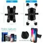 CHYBFU Bike Phone Mount, Bicycle Phone Holder with 4 Telescopic Clamp Arms for Super Stability 360° Rotation Bicycle Phone Mount/Bike Cell Phone Holder for iPhone & Android Between 4.5 to 7.2 inches CHYBFU Bike Phone Mount, Bicycle Phone Holder with 4 Telescopic Clamp Arms for Super Stability 360° Rotation Bicycle Phone Mount/Bike Cell Phone Holder for iPhone & Android Between 4.5 to 7.2 inches