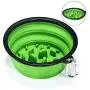 EAXBUX Portable Dog Slow Feeder Bowl Collapsible Silicone Stop Bloat for Pet for Travel,Outdoor,Home EAXBUX Portable Dog Slow Feeder Bowl Collapsible Silicone Stop Bloat for Pet for Travel,Outdoor,Home