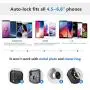 Rommisie Fast Wireless Car Charger Mount, Auto Clamping 10W 7.5W Qi Fast Charging Air Vent Phone Holder Compatible with iPhone Xs/Xs Max/XR/X/8/8 Plus, Samsung Galaxy S10/S9/S8 and More (Black)
