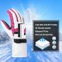Terra Hiker Men’s Waterproof Gloves, Women’s Winter Warm Ski Gloves 3M Thinsulate Snowmobile Cold Weather Gloves for Adults