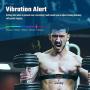 Shanren Heart-Rate-Monitor Chest Strap, Beat 20 Rechargeable HR Sensor, Vibration Alert, Built-in Memory with 100 Sessions