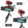 SmallRig Vertical Extended Cold Shoe Mount, 1/4”-20 Thread to Cold Shoe Adapter Relocation Plate for Smartphone Video Rig Pro Mobile Cage - BUC2637