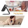 ORIbox Cell Phone Holder Black Compatible with 4~8inch iPhone 11 Pro Max/Xr/Xs Max/8/7/SE 2020, and all iPhone devise, Samsung Phone, Tablet, All Android Smartphone