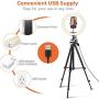 13" Selfie Ring Light with Tripod Stand & Cell Phone Holder for Live Stream/Makeup, Ringlight with Camera Remote for YouTube Tiktok/Photography,164PCS LED Chip Compatible for iPhone 11 Pro MAX Android