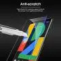 OMOTON [4 Pack] Screen Protector for Google Pixel 4, Tempered Glass/Alignment Frame/Scratch Resistant/Only Cover Display Area