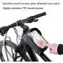 Bike Bag Bike Frame Bag Bike Phone Bag Handlebar Bag Phone Mount Pack, Front Top Tube Bag Sensitive Touch Screen Saddle Sun Visor Bag Waterproof Phone Case for Smartphones Below 6.5 (Handlebar Bag 5)