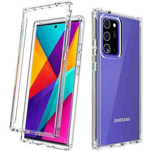 Dahkoiz Case for Samsung Galaxy Note 20 Ultra Case,Galaxy Note20 Ultra Case,See-Through Clear Crystal TPU Bumper Cover Slim Shockproof Protective Phone Cases for Samsung Galaxy Note 20 Ultra 5G,Clear