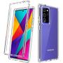 Dahkoiz Case for Samsung Galaxy Note 20 Ultra Case,Galaxy Note20 Ultra Case,See-Through Clear Crystal TPU Bumper Cover Slim Shockproof Protective Phone Cases for Samsung Galaxy Note 20 Ultra 5G,Clear