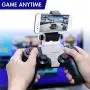 PS4 Controller Phone Clip, PS4 Slim Pro DualShock 4 Controller Grip for Android Smart Phone, 180 Degree Gaming Holder Mount Stand Bracket for PlayStation 4 Game Controller 6 in Samsung, Pixel, OnePlus PS4 Controller Phone Clip, PS4 Slim Pro DualShock 4 Controller Grip for Android Smart Phone, 180 Degree Gaming Holder Mount Stand Bracket for PlayStation 4 Game Controller 6 in Samsung, Pixel, OnePlus