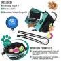 PetAmi Dog Treat Pouch | Dog Training Pouch Bag with Waist Shoulder Strap, Poop Bag Dispenser and Collapsible Bowl | Treat Training Bag for Treats, Kibbles, Pet Toys | 3 Ways to Wear