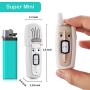 SANZUCO Mini Walkie Talkie, Rechargeable Two Way Radio with Speaker Cap ( 2.5 Miles Long Range,Gold,6 Units )