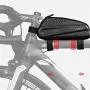 LQKYWNA Bicycle Frame Bag Waterproof PU Leather Hard Shell Mountain Bike Front Beam Bag Riding Equipment Accessories Mobile Phone Bag Storage Bag LQKYWNA Bicycle Frame Bag Waterproof PU Leather Hard Shell Mountain Bike Front Beam Bag Riding Equipment Accessories Mobile Phone Bag Storage Bag