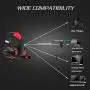 Gaming Headset for PS4 Xbox One, Gaming Headphones with Mic Stereo Surround Noise Reduction LED Lights Volume Control for Laptop, PC, Tablet, Smartphones - Red Gaming Headset for PS4 Xbox One, Gaming Headphones with Mic Stereo Surround Noise Reduction LED Lights Volume Control for Laptop, PC, Tablet, Smartphones - Red