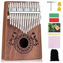 Scorina Kalimba 17 Keys Kalimba Thumb Piano,With Study Instruction And Tune Hammer(Christmas New Design),Best Christmas Gifts For Adult,Kids And Beginners