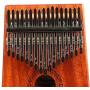 Hidear Thumb Piano Kalimba 17 keys Finger Piano 17 Tone Musical Toys with Instruction and Tune Hammer, Portable Thumb Piano Okoume