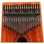 Hidear Thumb Piano Kalimba 17 keys Finger Piano 17 Tone Musical Toys with Instruction and Tune Hammer, Portable Thumb Piano Okoume