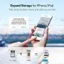 USB Flash Drive 128G, USB Memory Stick 128GB Jump Drive Thumb Drive 3.0 Flash Drive Compatible for iPhone/iPad/PC/Android Password/Touch ID Protected Flash Drive for iOS/iPhone (128G Gold) USB Flash Drive 128G, USB Memory Stick 128GB Jump Drive Thumb Drive 3.0 Flash Drive Compatible for iPhone/iPad/PC/Android Password/Touch ID Protected Flash Drive for iOS/iPhone (128G Gold)