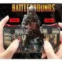Newseego Mobile Game Controllers, Phone Triggers for Mobile Phone, Shooter Sensitive Controller Joysticks Gamepad for Knives Out/Rules of Survival(1 Pair Triggers + 3 in 1 Portable Gamepad)