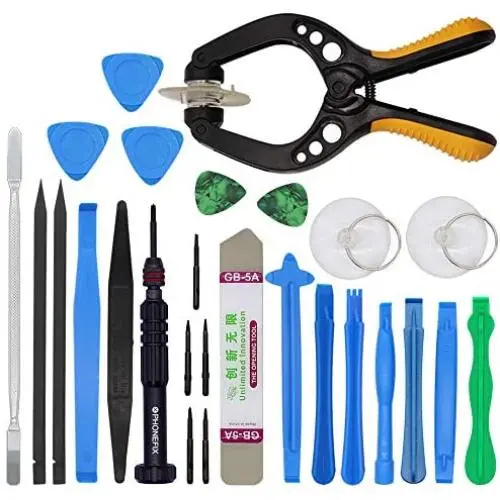 22 in 1 Mobile Phone Repair Tools Kit Spudger Pry Opening Tool Screwdriver Set for iPhone 11 xs max X 8 7 6S 6 Plus Hand Tools Set