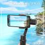 Hohem iSteady Mobile Plus - 3-Axis Handheld Gimbal Stabilizer, Supports Max. 280G, 600 Degrees Roll Inception Mode, Auto Face Tracking, which can Work with iPhone 11 Pro Max and Android Smartphones.