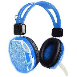 DSstyles Wireless Cell Phone headsets Wired Gaming Headset Deep Bass Game Earphone Computer Headphones with Microphone LED Light Headphones