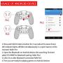 IPEGA-PG-9099 Wireless Joystick Gamepad Game Controller Compatible with Android/Samsung Galaxy S9/S9+ Galaxy note9 S10/S10 + Huawei MateX Oppo R17 VIVO X27 Tablet
