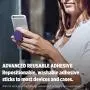 PopSockets: Collapsible Grip & Stand for Phones and Tablets - Purple
