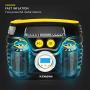 Kensun AC/DC Tire Inflator Pump for Car 12V DC and Home 110V AC Swift Performance 2.0 Portable Air Compressor Pump for Car and Home
