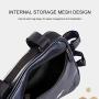 JUMOWA Bike Bicycle Triangle Frame Bag, Bike Bicycle Storage Bag Pack Bike Accessories Water Resistant Road Mountain Cycling Strap Saddle Pouch Bag Mobile Phone Bag
