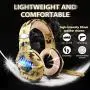Gaming Headset for PS4, Xbox One, PC, Laptop Cellphone -Stereo Surround Gaming Headphones with Microphone, Noise Cancelling, LED Lights, Volume Control 3.5 mm Jack - Camo Gaming Headset for PS4, Xbox One, PC, Laptop Cellphone -Stereo Surround Gaming Headphones with Microphone, Noise Cancelling, LED Lights, Volume Control 3.5 mm Jack - Camo