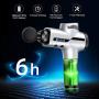 Muscle Massage Gun, Deep Tissue Percussion 30 Speed Massage Gun, Super Quiet Brushless Motor Handheld Body Massager with 7 Message Heads for Athletes Sport Training Stress Relief