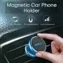 MEIDI Air Vent Phone Holder, Universal Magnetic Phone Car Mount 360 Rotation Cell Phone GPS Holder Compatible iPhone Samsung HTC and Mini Tablets (Blue) MEIDI Air Vent Phone Holder, Universal Magnetic Phone Car Mount 360 Rotation Cell Phone GPS Holder Compatible iPhone Samsung HTC and Mini Tablets (Blue)