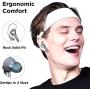 Wireless Earbuds | Boltune Bluetooth 5.0 Earbuds | 40 Hr Playing Time | USB-C Quick Charge | IPX8 Waterproof |Stereo Sound Deep Bass Bluetooth Headphones | Built-in Mic - Grey