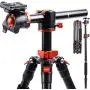 K&F Concept TM2515T1 Professional 67 inch Camera Tripod Horizontal Aluminium Tripods Portable Monopod with 360 Degree Ball Head Quick Release Plate for Canon Nikon Sony DSLR Cameras K&F Concept TM2515T1 Professional 67 inch Camera Tripod Horizontal Aluminium Tripods Portable Monopod with 360 Degree Ball Head Quick Release Plate for Canon Nikon Sony DSLR Cameras