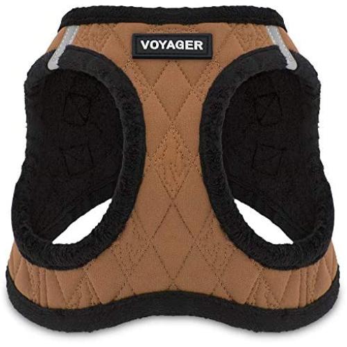 Voyager Step-in Plush Dog Harness - Soft Plush, Step in Vest Harness for Small and Medium Dogs by Best Pet Supplies