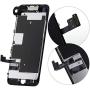 Screen Replacement for iPhone 8 Pre-Assembled, LCD Display and Touch Screen Digitizer Replacement for A1863, A1905, A1906 w/Facing Proximity Sensor, Earspeaker, Front Camera and Repair Tools (Black)