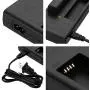 Powerextra Dual Battery Charger for for DJI Osmo, Osmo +, Osmo Pro/RAW, Osmo Mobile Powerextra Dual Battery Charger for for DJI Osmo, Osmo +, Osmo Pro/RAW, Osmo Mobile