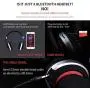 JIAX Wireless Headphones Bluetooth Headset Foldable Stereo Gaming Earphones with Microphone Support TF Card for Ipad Mobile Phone