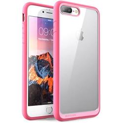 SUPCASE Unicorn Beetle Style Case Designed for iPhone 7 Plus, iPhone 8 Plus Case, Premium Hybrid Protective Clear Case for Apple iPhone 7 Plus 2016 / iPhone 8 Plus 2017 (Pink)