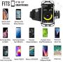 Newppon 180° Rotatable Running Phone Armband :with Key Holder for Apple iPhone 11 Pro Max Xs XR X 8 7 6 6S Plus Samsung Galaxy S10 S9 S8 S7 Edge Note 8 Google Pixel,for Sports Workout Exercise Jogging