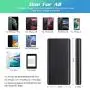 Portable Charger 26800mAh Power Bank, Ultra-High Capacity Universal External Battery Pack with 4 LED Indicator Dual USB Ports Battery Backup for Smart Phones,Tablet and More-[Black]