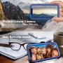 FOGEEK Case for iPhone Xs Max, Belt Clip Holster Heavy Duty Kickstand Cover [Support Wireless Charging] [Dust-Proof] [Shockproof] Compatible for Apple iPhone Xs Max [6.5 Inch] (Dark Blue)