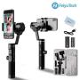 FeiyuTech SPG 2 3-Axis Gimbal Stabilizer for Smartphone iPhone Xs X 8 7 Plus Samsung Galaxy S9+ S9 S8 Gopro 7 6 Splashproof Audio Transmission Bluetooth Dual Mode Connection OLED Display 14H Runtime