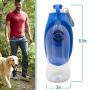 Franklin Pet Supply Easy Drink Portable Pet Water Bottle - Travel Dog Water Bottle - Portable Water Dispenser - BPA Free